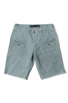 画像1: Back Channel / CHAMBRAY BUSH SHORTS (1)