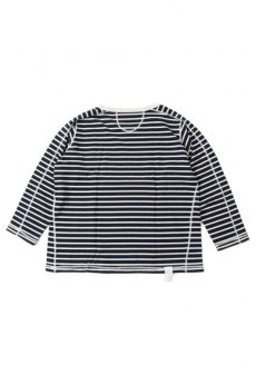 画像3: 【CALMAN HENRY CLOTHING】 LONG SLEEVE CREW NECK TEE (3)