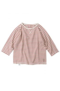 画像2: 【CALMAN HENRY CLOTHING】 THREE QUARTER SLEEVE CREW NECK (2)