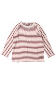 画像2: 【CALMAN HENRY CLOTHING】 LONG SLEEVE CREW NECK TEE (2)