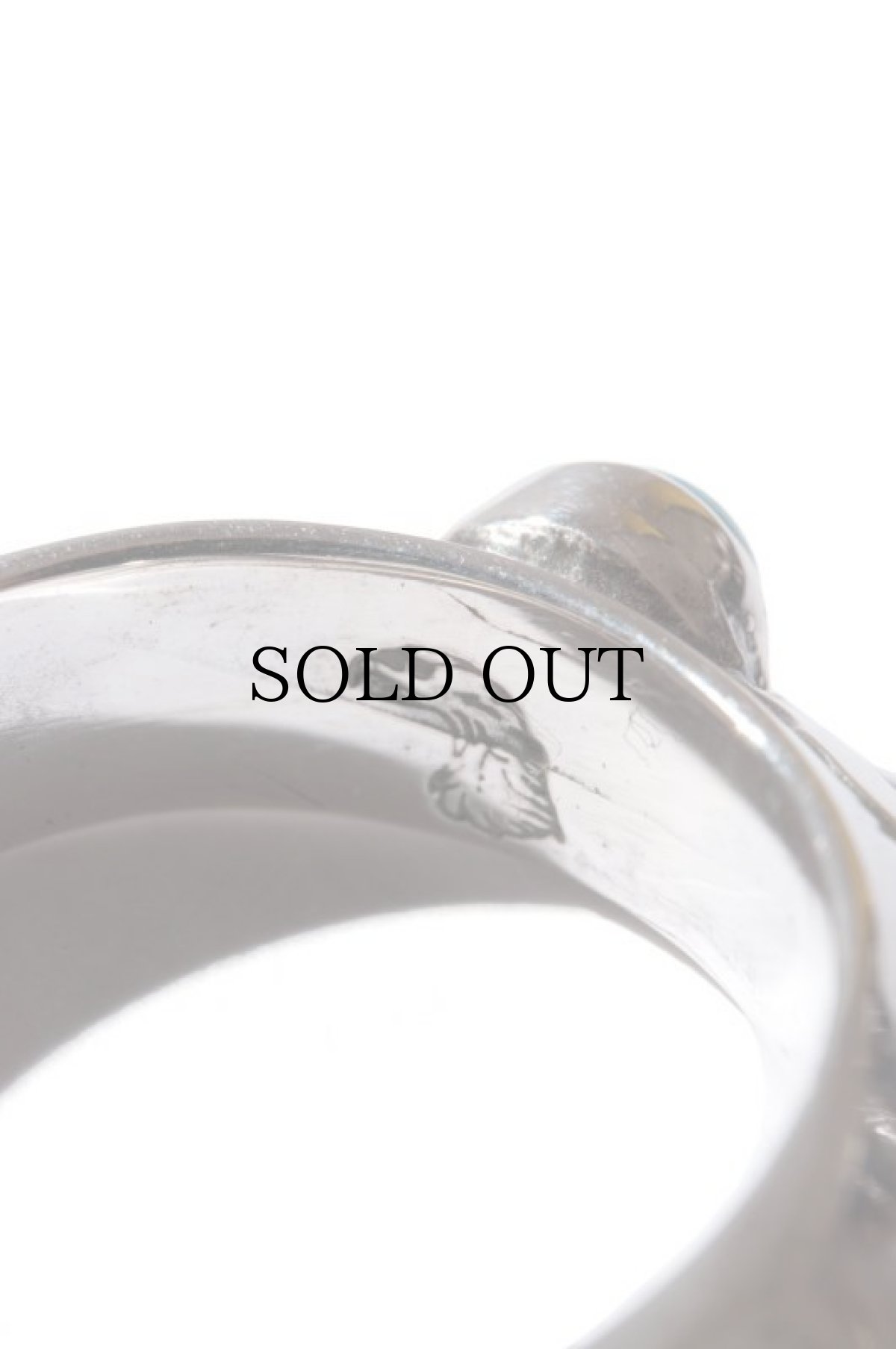 画像3: LARRY SMITH / TRIANGLE TURQUOISE RING (3)
