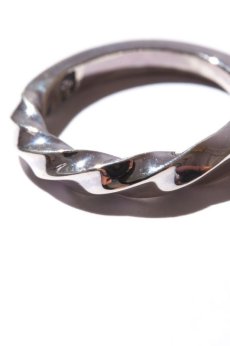 画像2: LARRY SMITH / SQUARE TWIST RING (2)