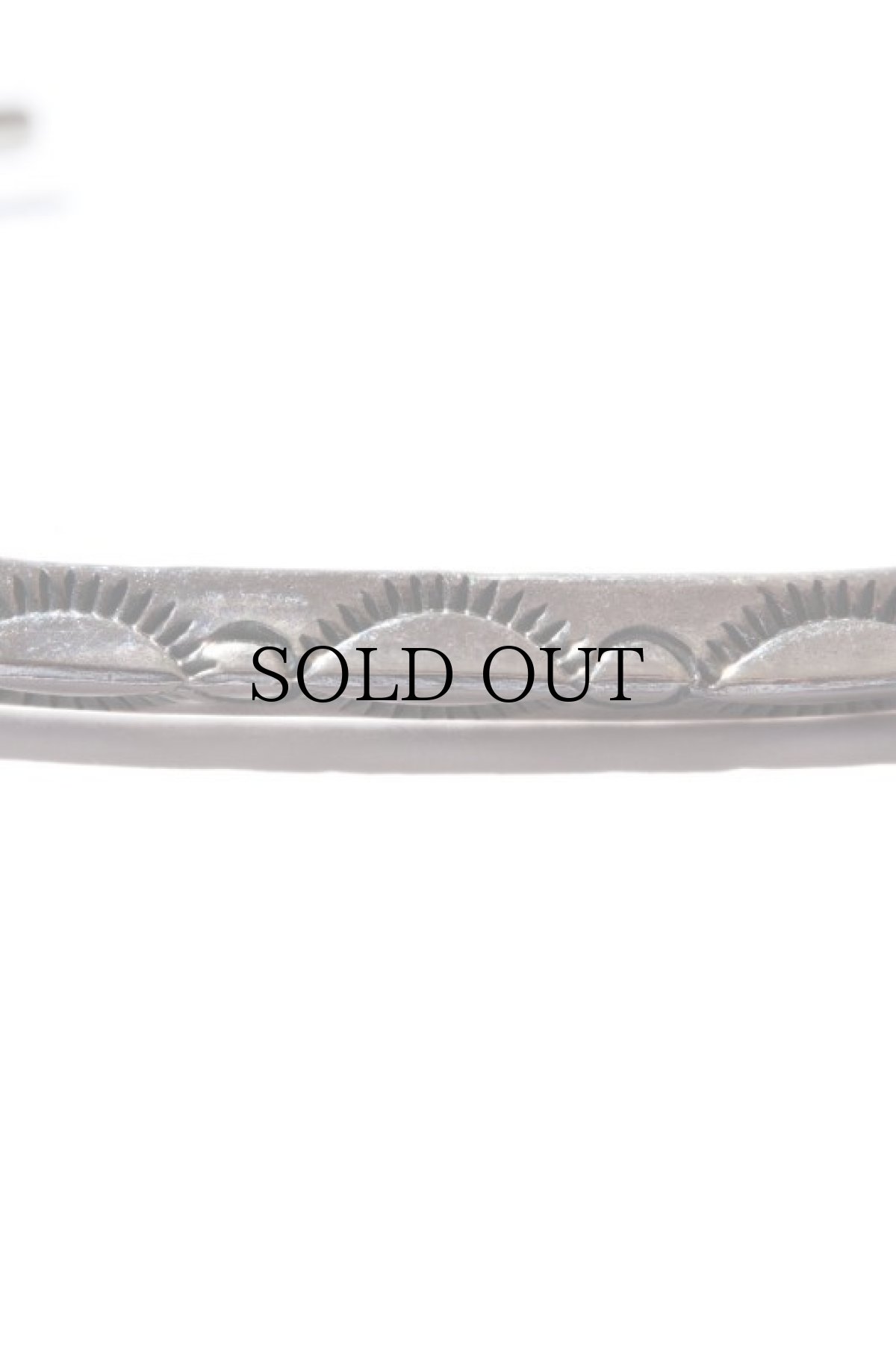 画像4: LARRY SMITH / EXTRA THIN TRIANGLE BANGLE LEAF (LADY'S) (4)