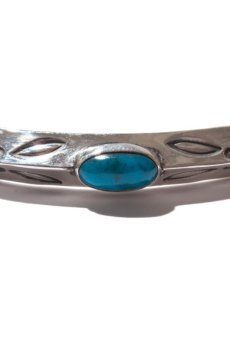 画像2: LARRY SMITH(ラリースミス) / TRIANGLE TAPERED END BRACELET (TURQUOISE) (2)