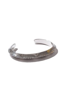 画像1: LARRY SMITH / 3CUT TRIANGLE BANGLE (1)