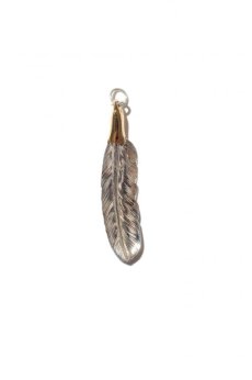 画像4: 【LARRY SMITH】 18K EAGLEHEAD SMALL FEATHER (4)