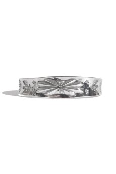 画像2: LARRY SMITH / BUTTERFLY REPOUSSE BANGLE (2)