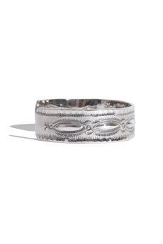 画像3: 【LARRY SMITH】 LEAF REPOUSSE BANGLE (3)