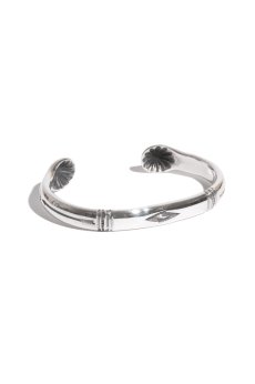 画像1: 【LARRY SMITH】 SIDE SHELL BANGLE (1)