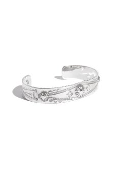 画像1: 【LARRY SMITH】 3SHELL EDGE STAMP BANGLE (1)