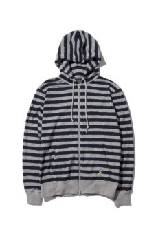 画像2: Back Channel / PILE BORDER FULL ZIP PARKA (2)