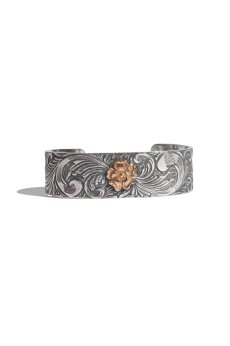 画像2: LARRY SMITH / 18K ROSE KARAKUSA BANGLE (2)