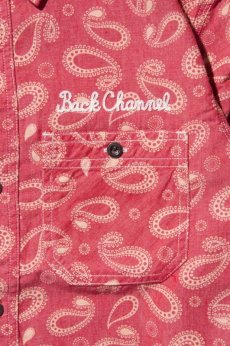 画像6: 【Back Channel】 PAISLEY CHAMBRAY SHIRT (6)