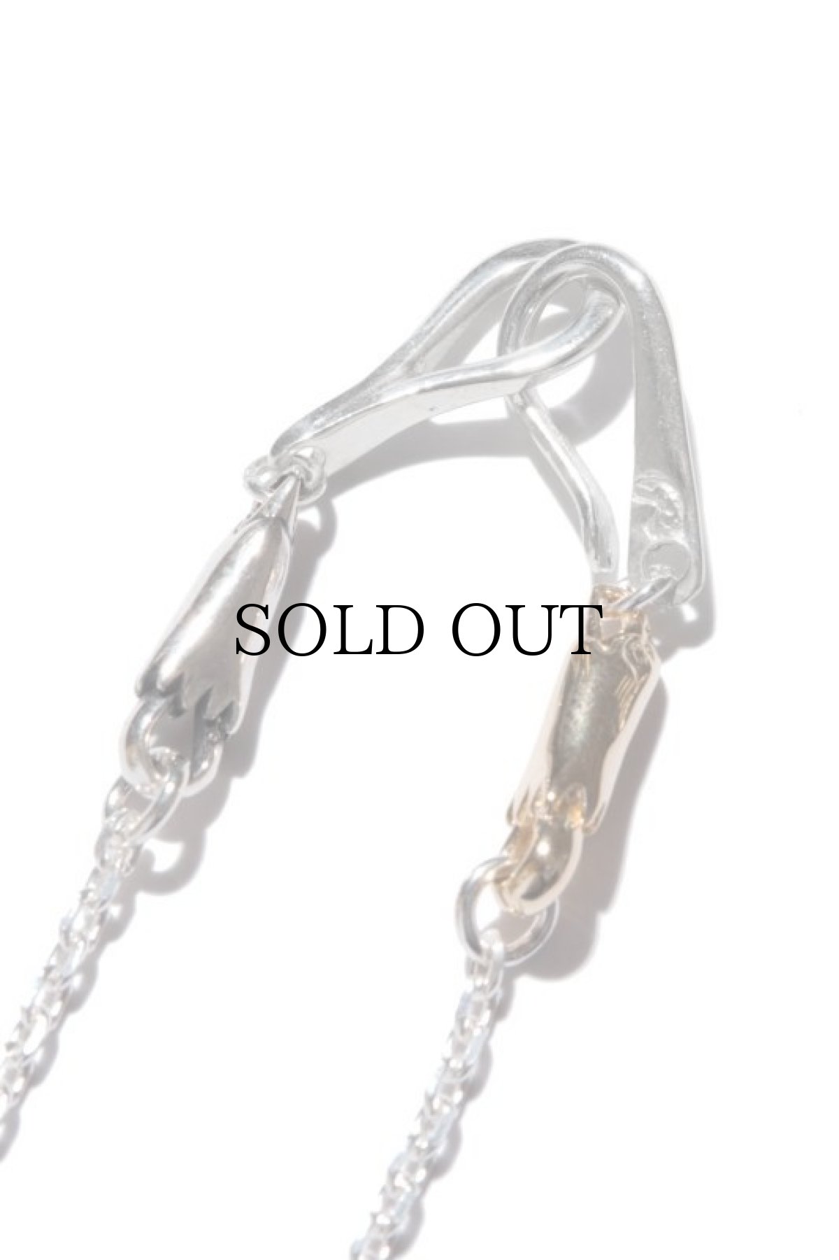 画像2: 【LARRY SMITH】 EAGLE HEAD CHAIN XS (50cm) (2)