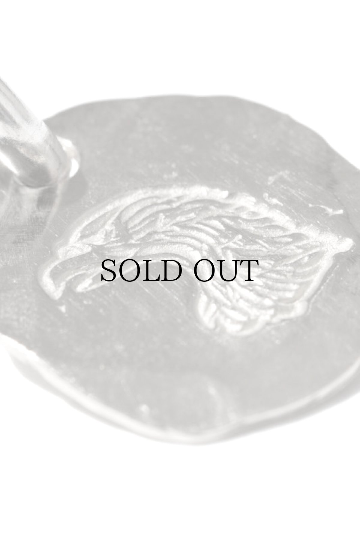 画像3: LARRY SMITH / EAGLE HEAD STAMPED PENDANT (3)