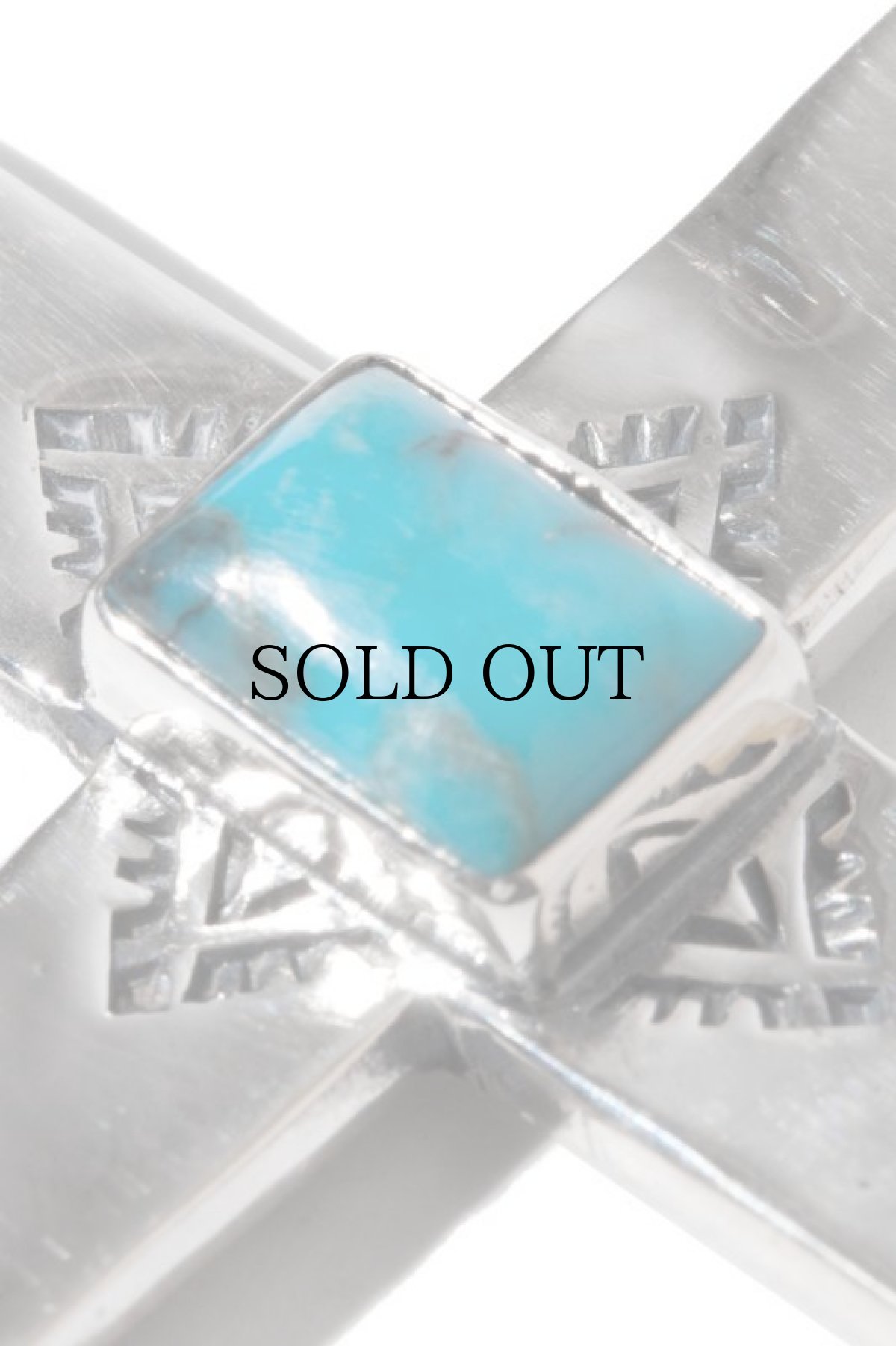 画像2: LARRY SMITH(ラリースミス) / CROSS PENDANT (TURQUOISE) (2)