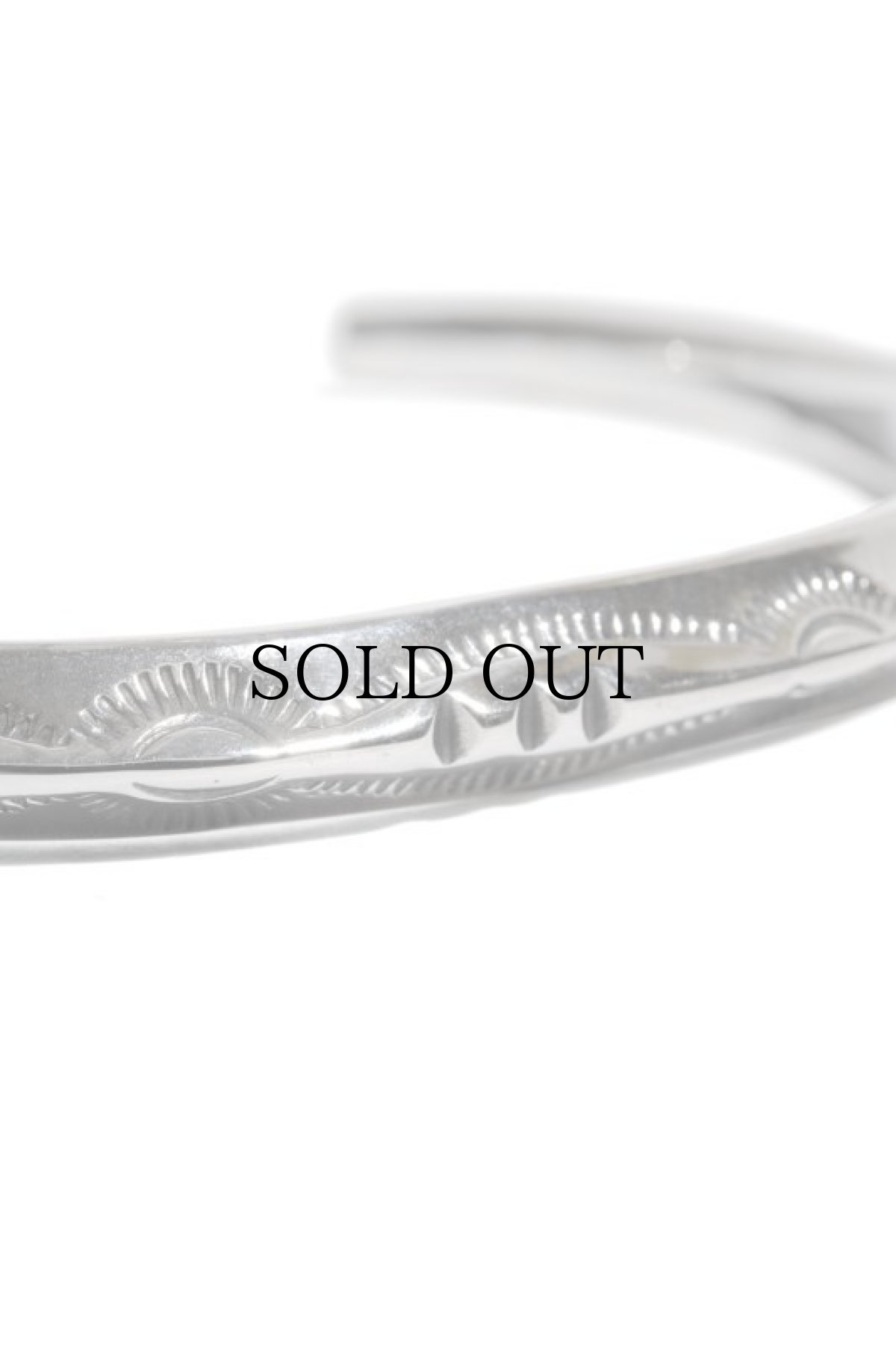 画像4: LARRY SMITH(ラリースミス) / WOMAN'S THIN TRIANGLE BANGLE -3POINT- (4)