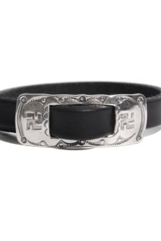 画像2: 【LARRY SMITH】BUCKLE LEATHER BRACELET  (2)