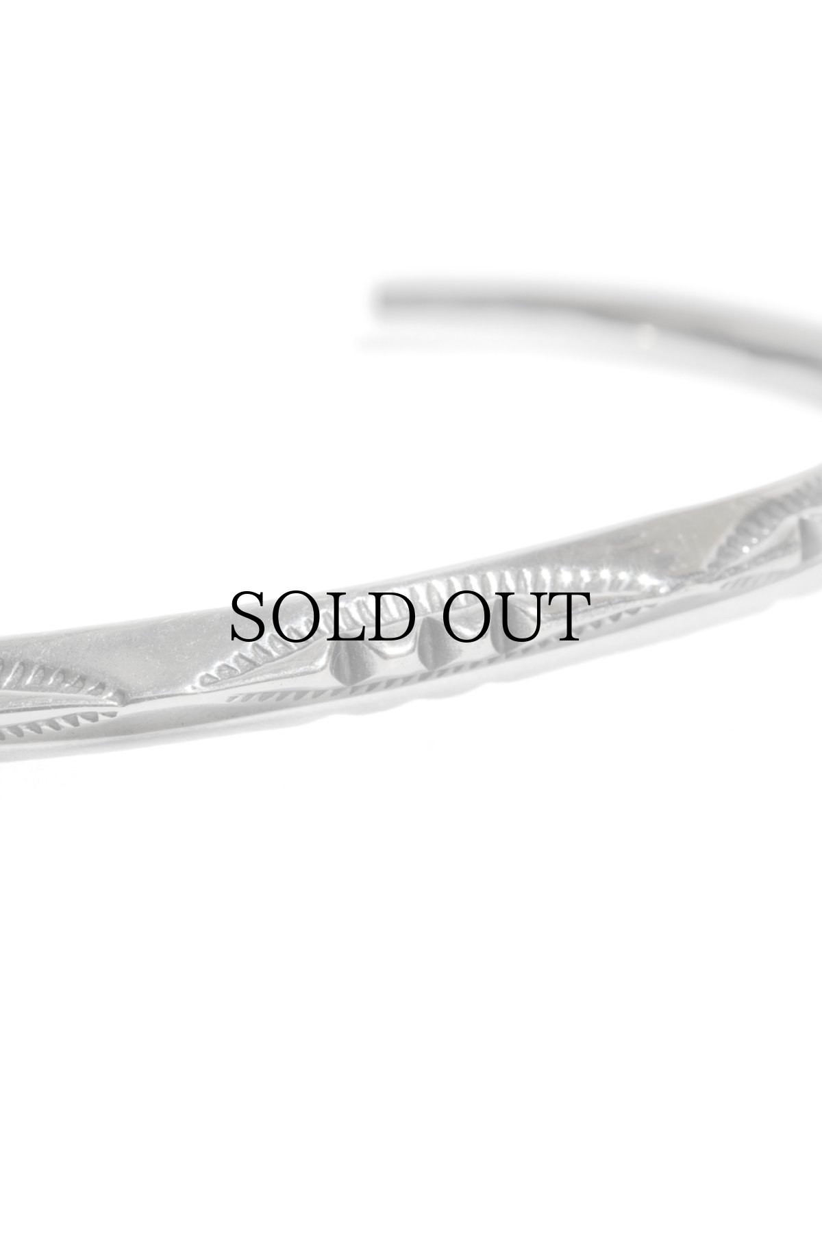 画像4: LARRY SMITH / EXTRA THIN TRIANGLE BANGLE -3POINT- (LADY'S) (4)