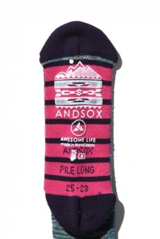 画像7: 【ANDSOX】PILE LONG (7)