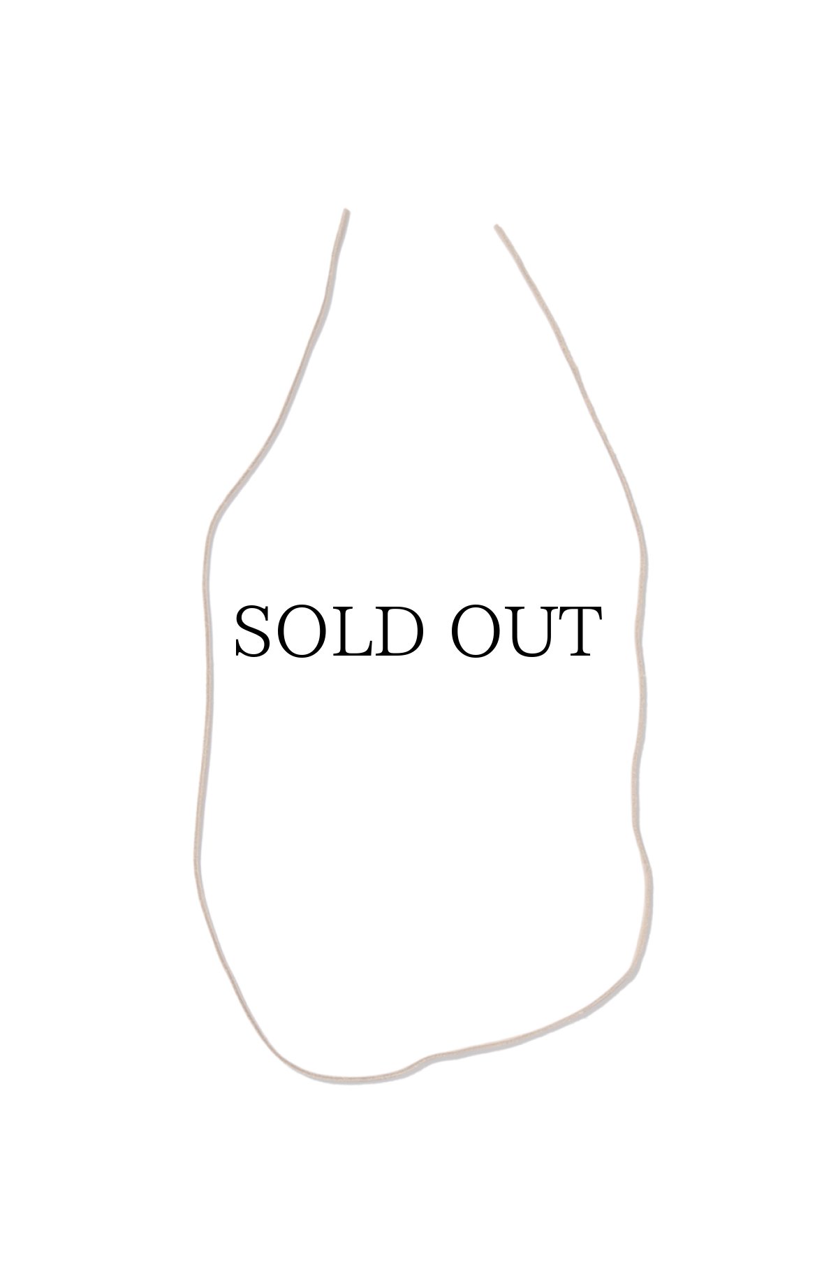 画像2: LARRY SMITH(ラリースミス) / KUDU LEATHER LACE -Light BROWN- (2)