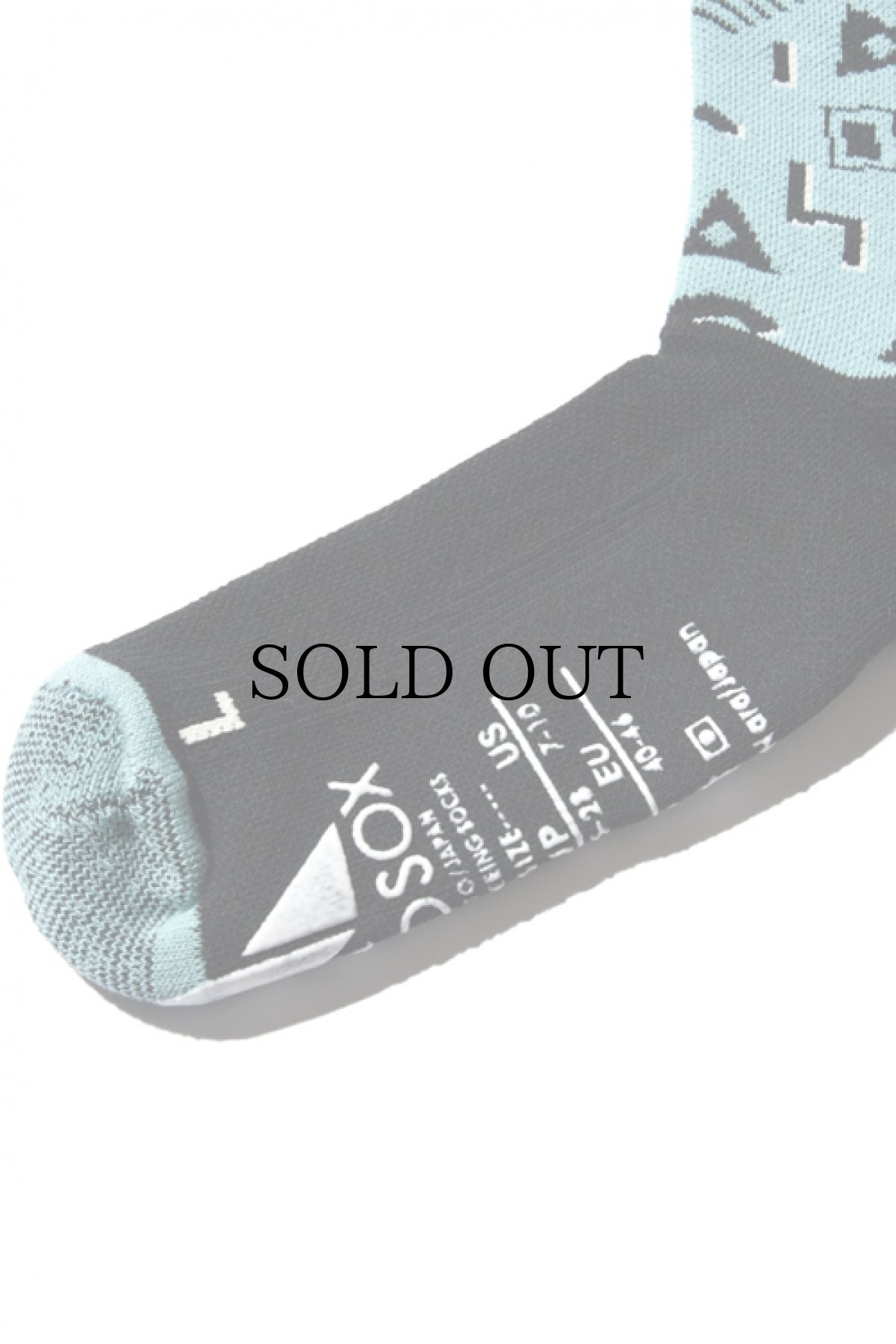 画像7: 【ANDSOX】SUPPORT PILE CREW PATTERN (7)