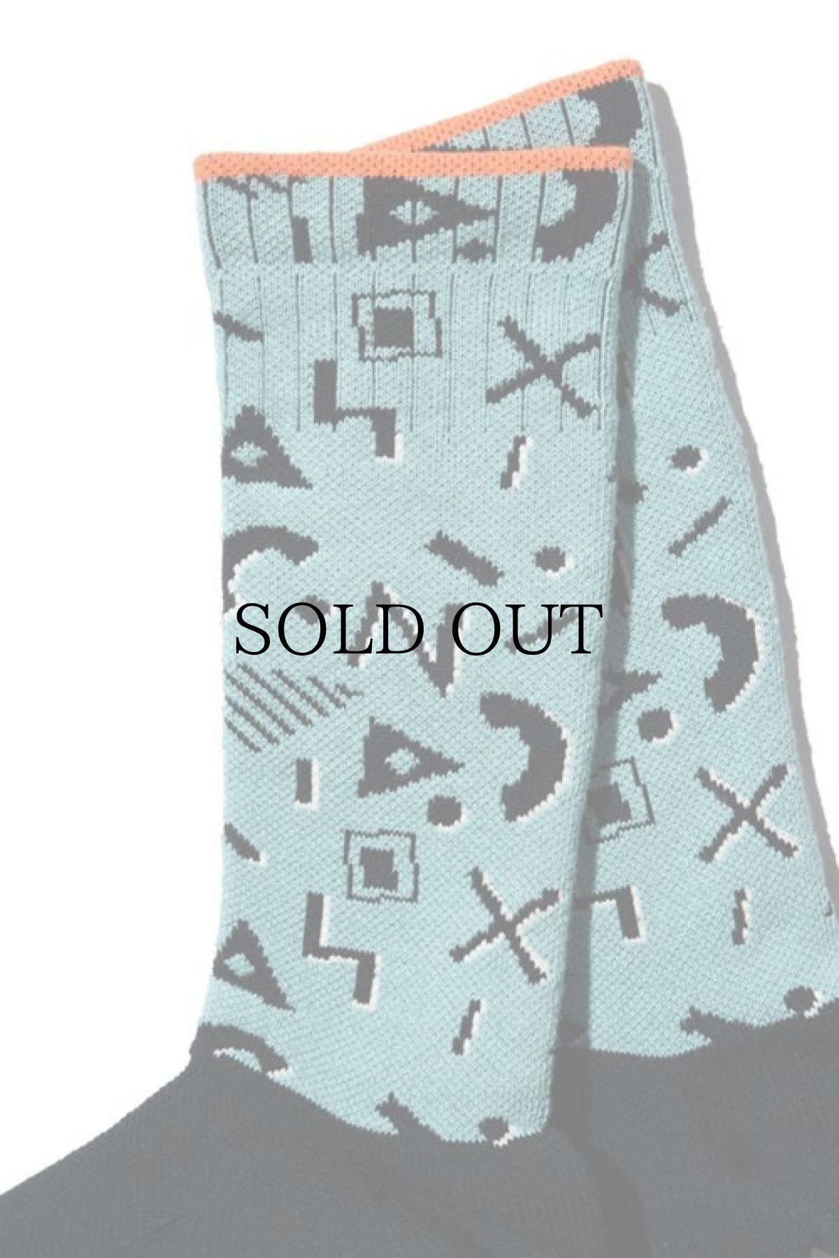 画像5: 【ANDSOX】SUPPORT PILE CREW PATTERN (5)