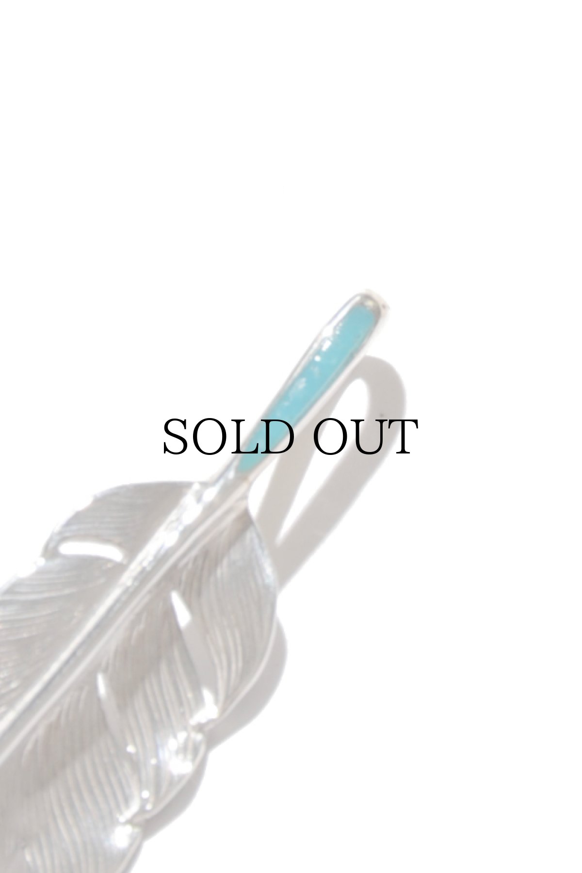 画像6: LARRY SMITH / KAZEKIRI FEATHER TOP (TURQUOISE) (6)