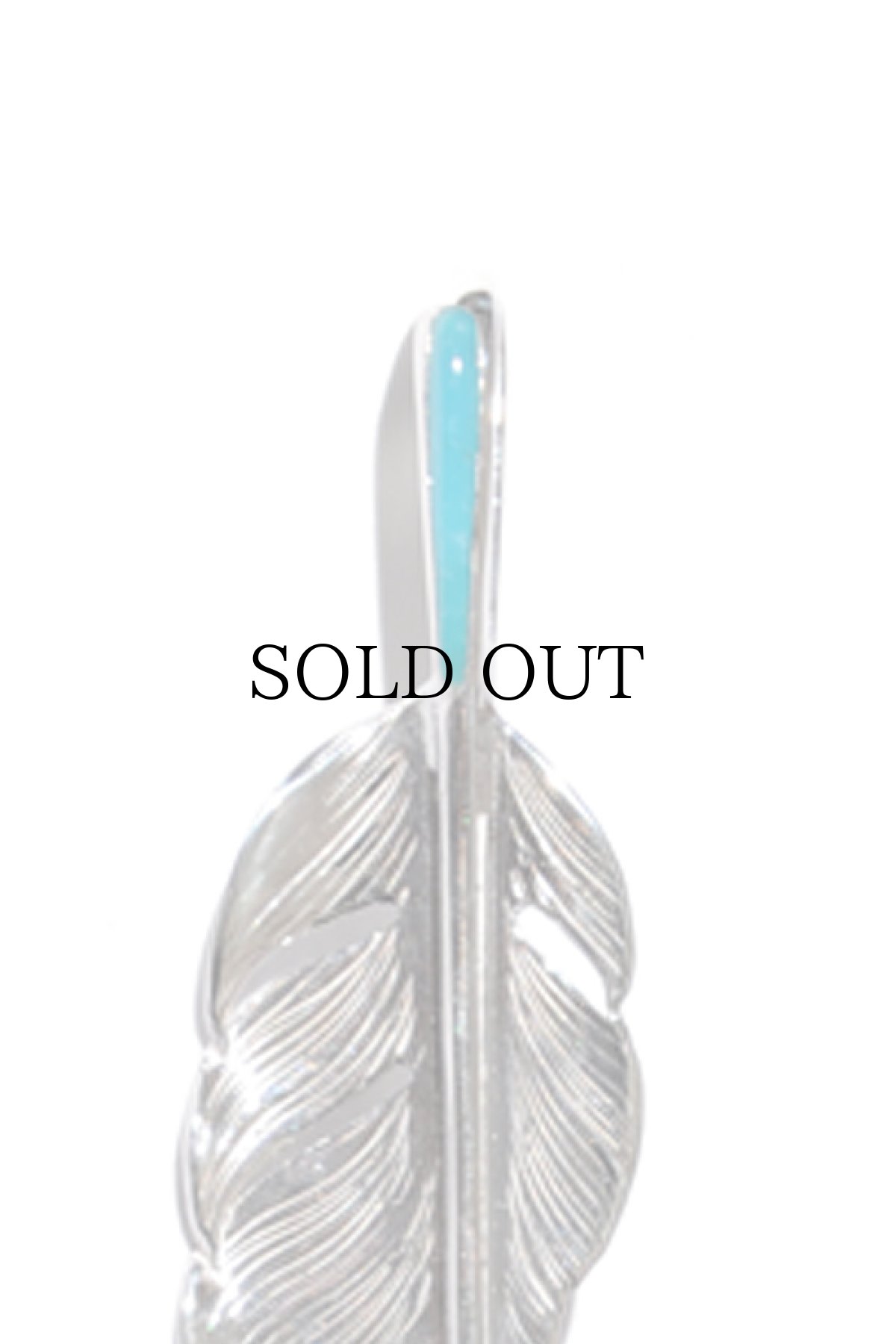 画像5: LARRY SMITH / KAZEKIRI FEATHER TOP (TURQUOISE) (5)