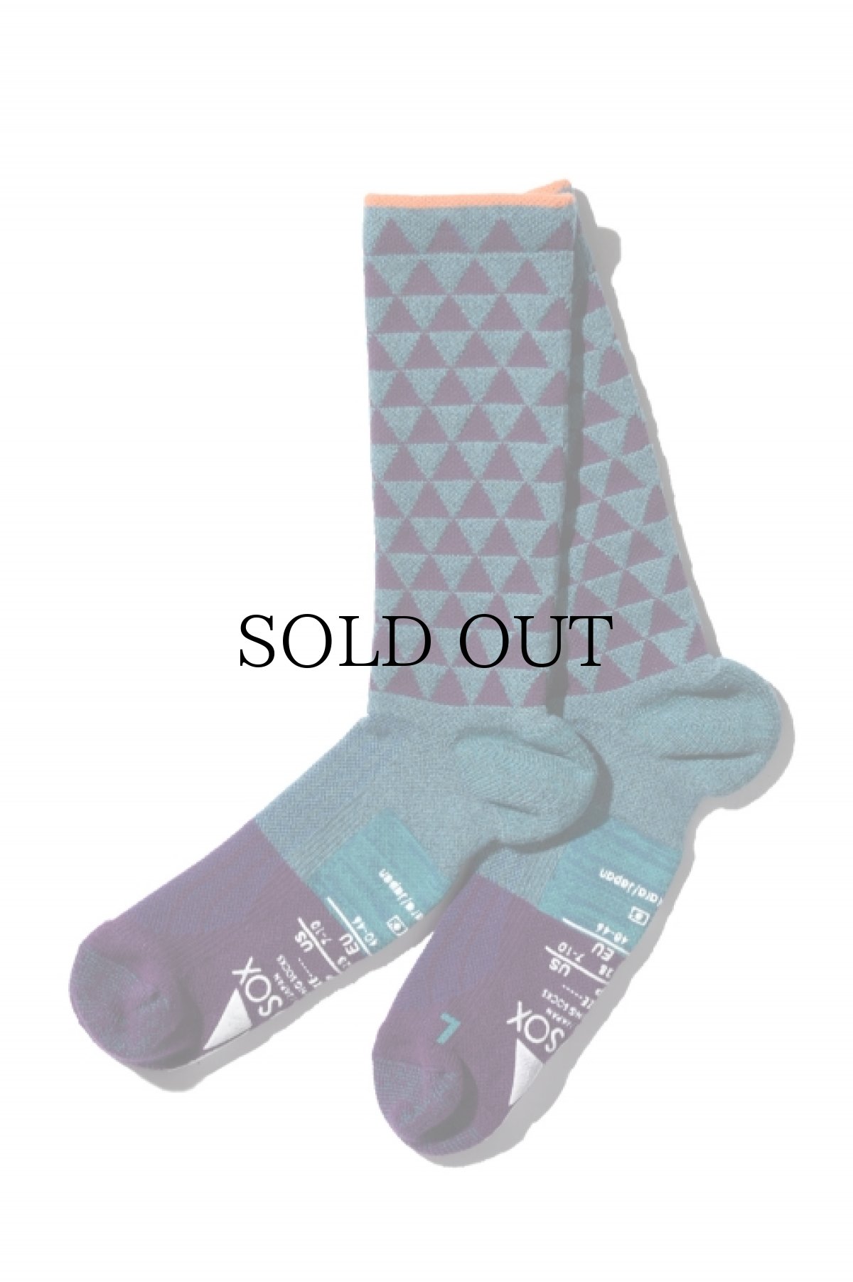 画像3: 【ANDSOX】SUPPORT PILE CREW PATTERN (3)