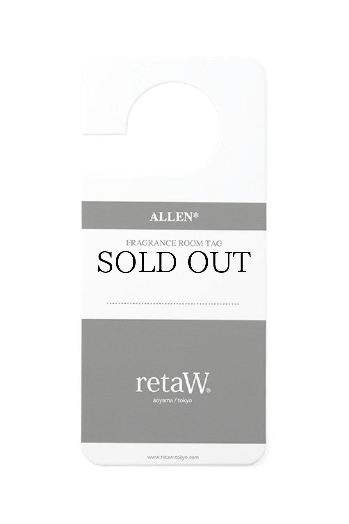 画像2: 【retaW】 Fragrance Room Tag ALLEN (2)