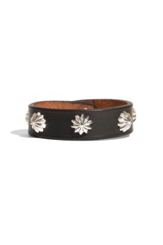 画像4: LARRY SMITH / 5 SHELL CONCHOS LEATHER BRACELET (4)