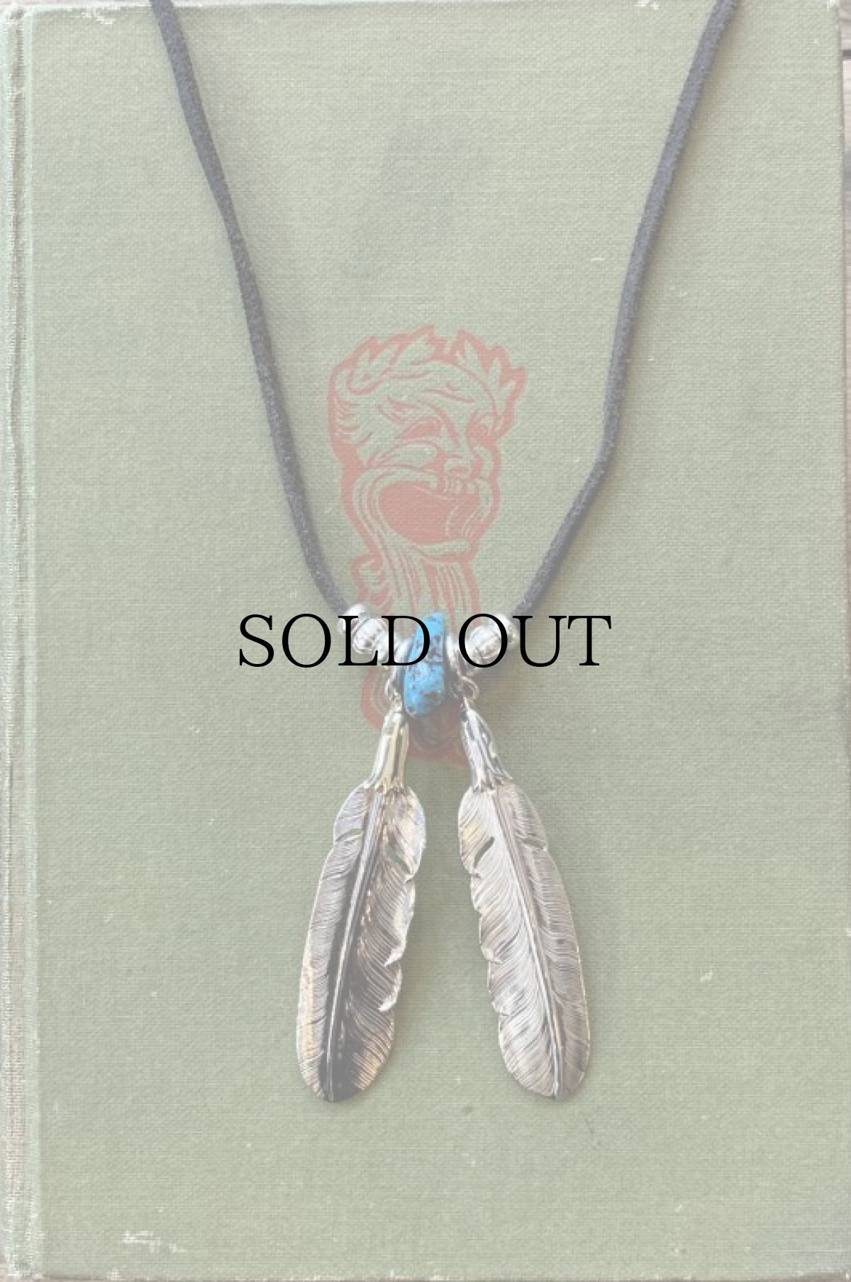 画像6: LARRY SMITH(ラリースミス) / EAGLE HEAD FEATHER PENDANT No. 40 (6)
