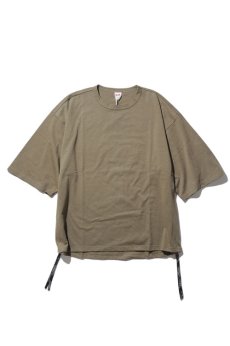 画像1: 【VOTE MAKE NEW CLOTHES】SIDE ZIP TEE (1)