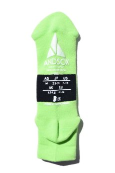 画像7: 【ANDSOX】SUPPORT PILE SHORT ANKLE (7)