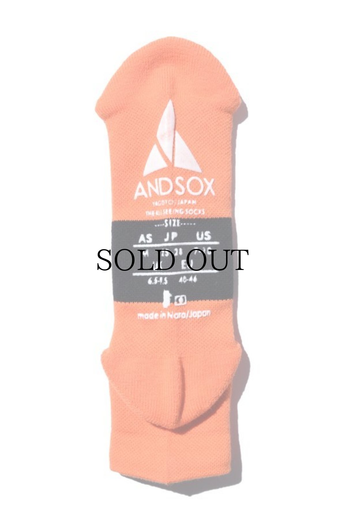 画像8: 【ANDSOX】SUPPORT PILE SHORT ANKLE (8)