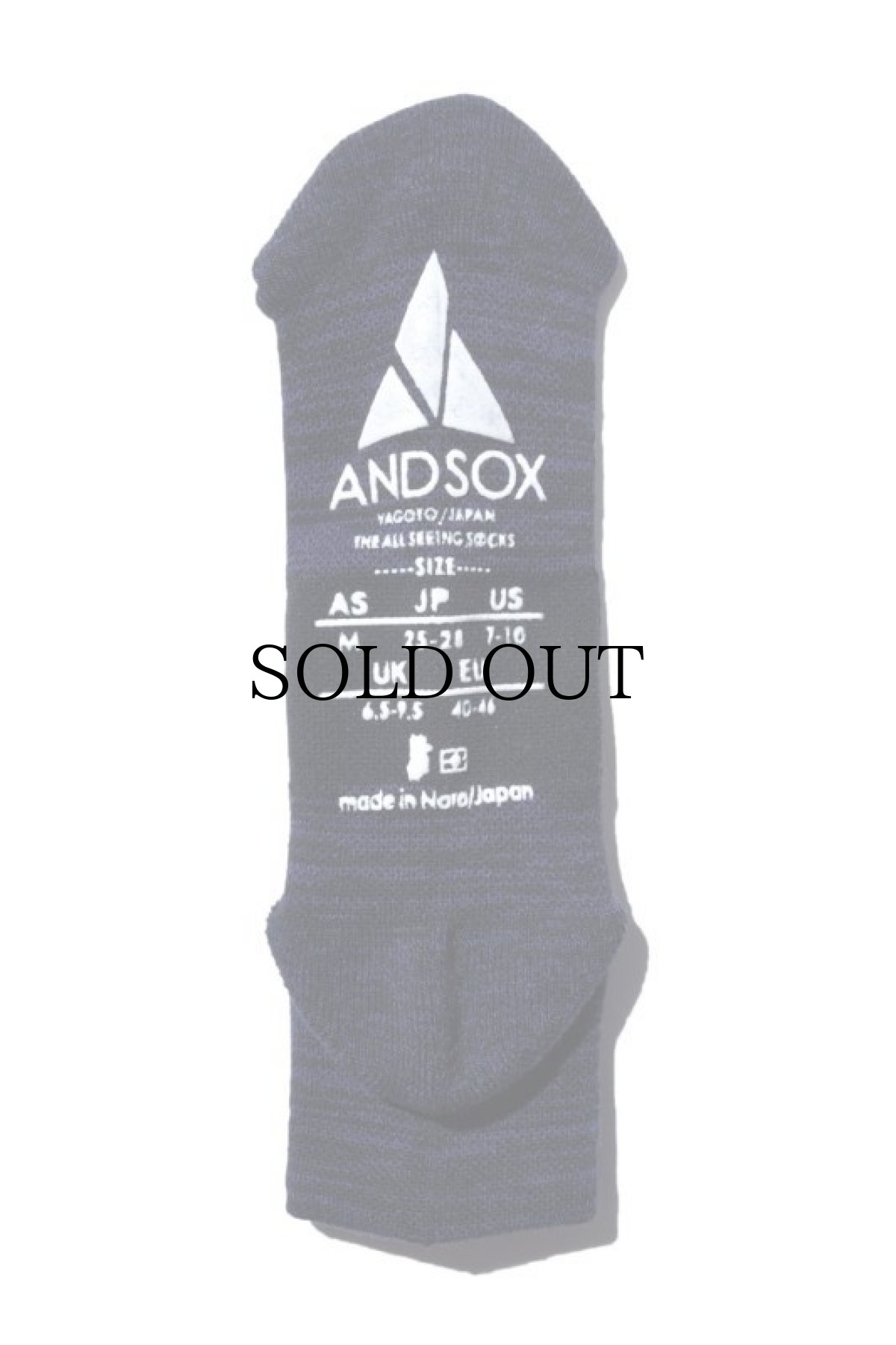 画像9: 【ANDSOX】SUPPORT PILE SHORT ANKLE (9)