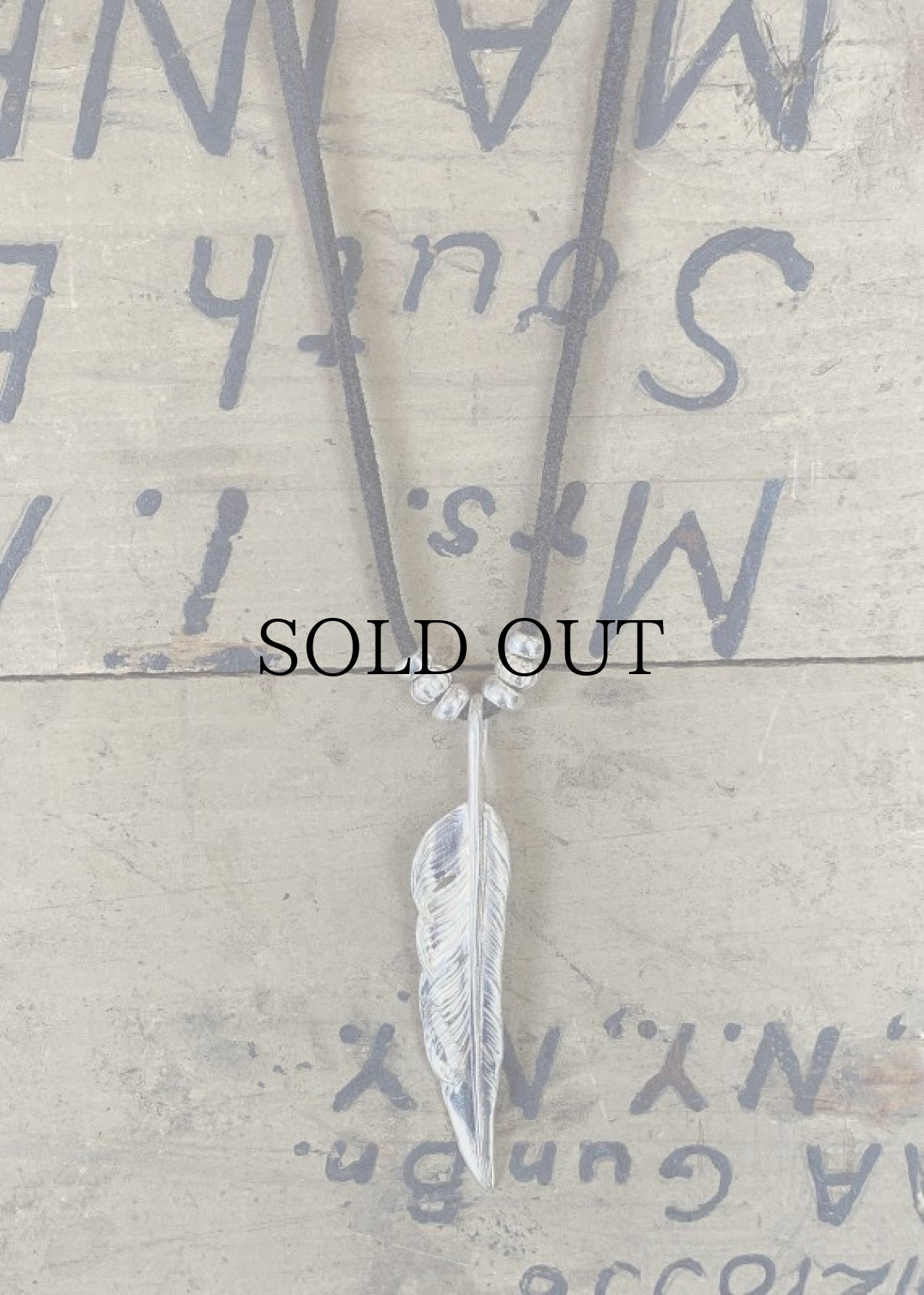 画像5: LARRY SMITH(ラリースミス) / NATABANE FEATHER PENDANT No. 54 (5)