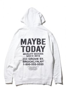 画像4: 【MAYBE TODAY NYC】 LOGO HOODIE (4)