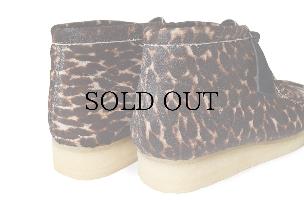 画像5: CLARKS ORIGINALS / WALLABEE BOOT BLACK ANIMAL PRINT (5)