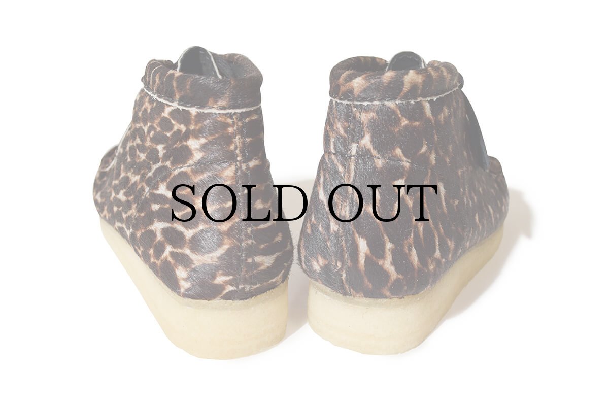 画像6: CLARKS ORIGINALS / WALLABEE BOOT BLACK ANIMAL PRINT (6)
