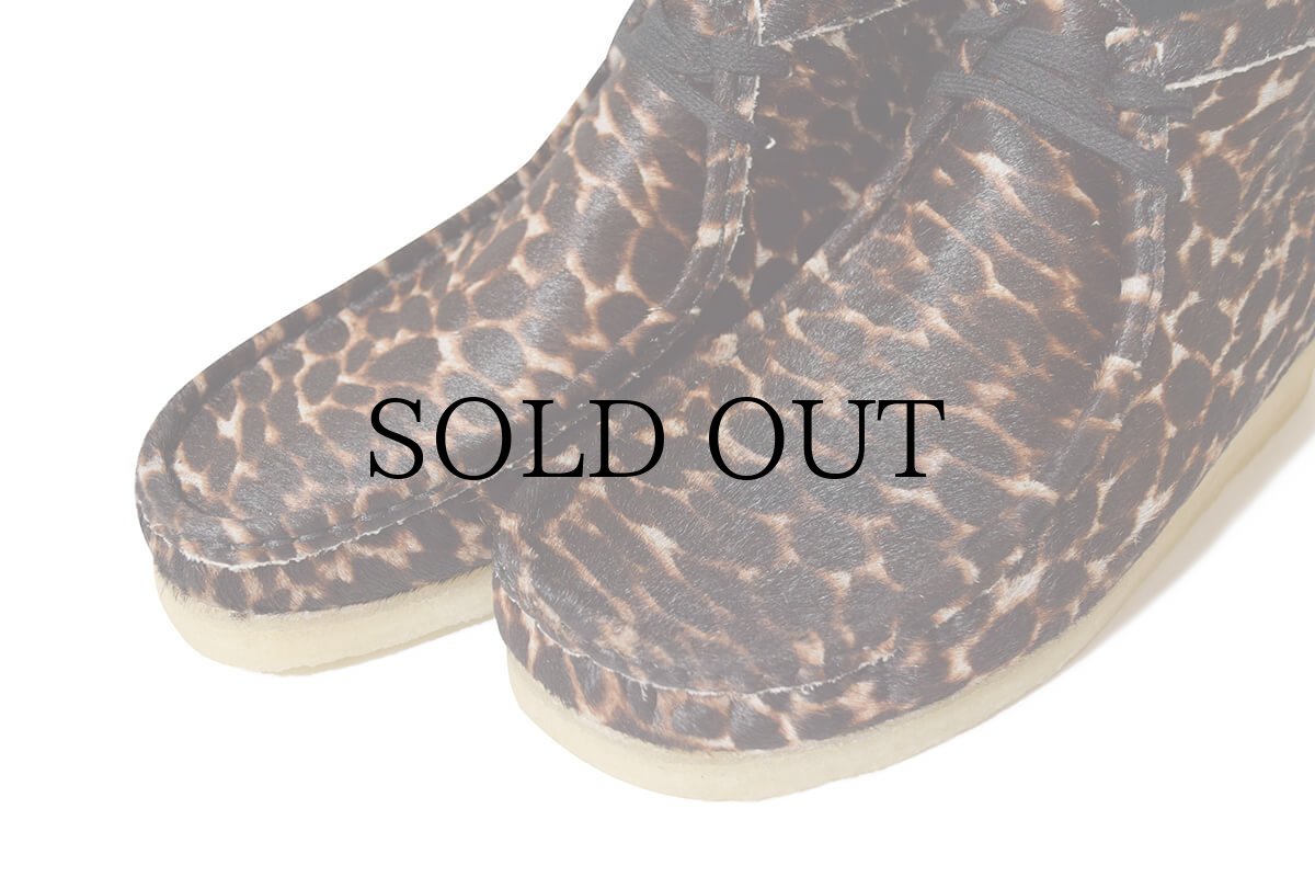 画像3: CLARKS ORIGINALS / WALLABEE BOOT BLACK ANIMAL PRINT (3)
