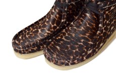 画像3: CLARKS ORIGINALS / WALLABEE BOOT BLACK ANIMAL PRINT (3)