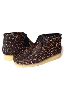 画像1: CLARKS ORIGINALS / WALLABEE BOOT BLACK ANIMAL PRINT (1)