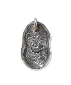 画像1: LARRY SMITH / KARAKUSA ROSE SKINNY DARUMA PENDANT No.168 (1)