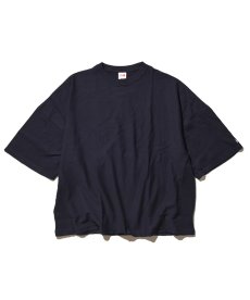 画像1: VOTE MAKE NEW CLOTHES / P.E. TEE -NAVY- (1)