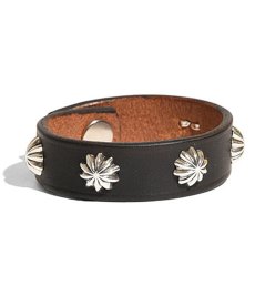 画像3: LARRY SMITH / 5 SHELL CONCHOS LEATHER BRACELET (3)