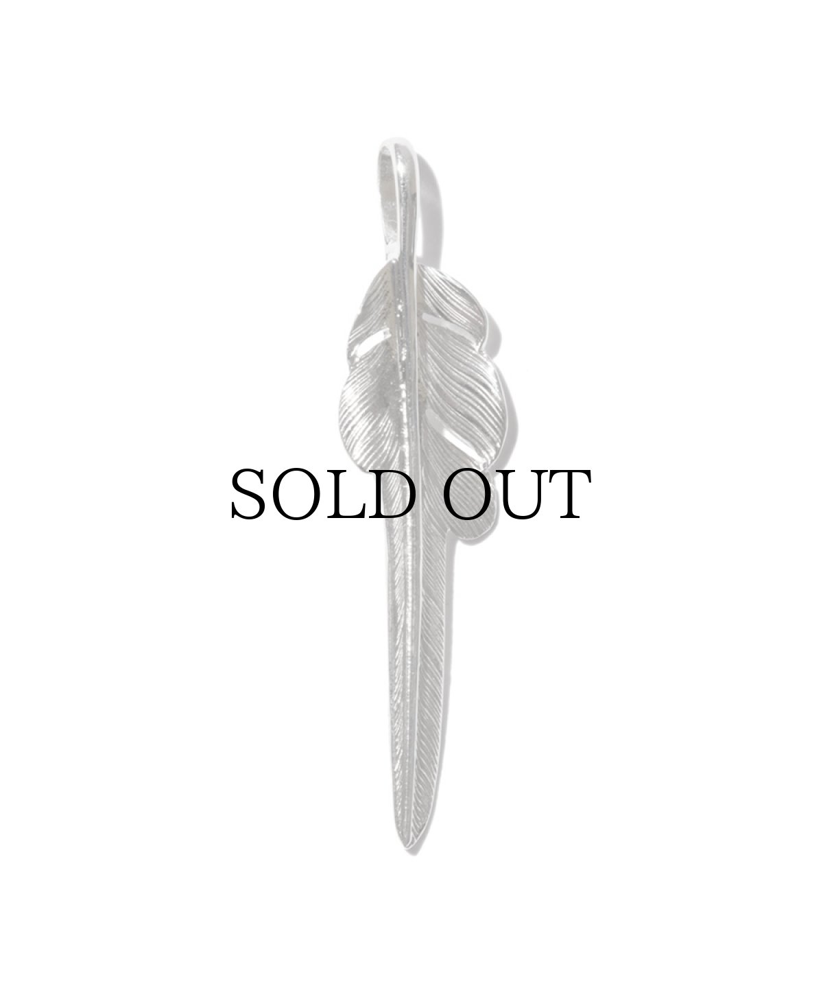 画像2: LARRY SMITH(ラリースミス) / KAZEKIRI FEATHER PENDANT No. 29 -M- (2)