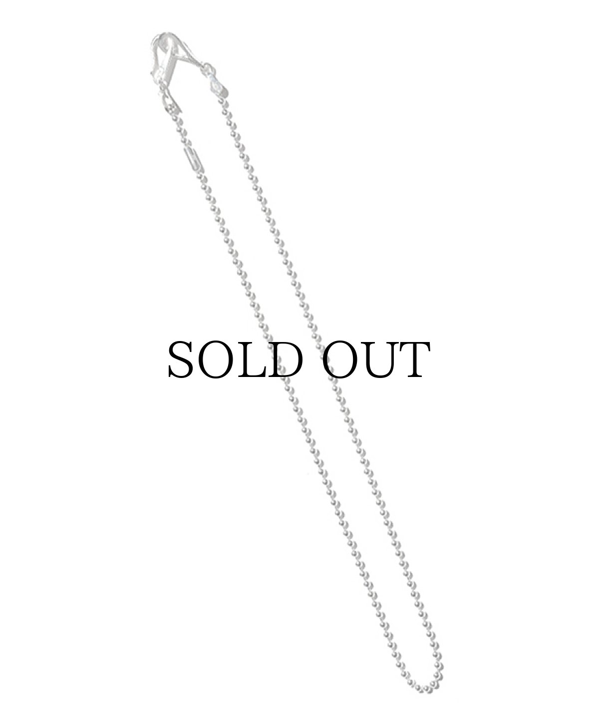 画像1: LARRY SMITH / BALL CHAIN NECKLACE (60cm) (1)