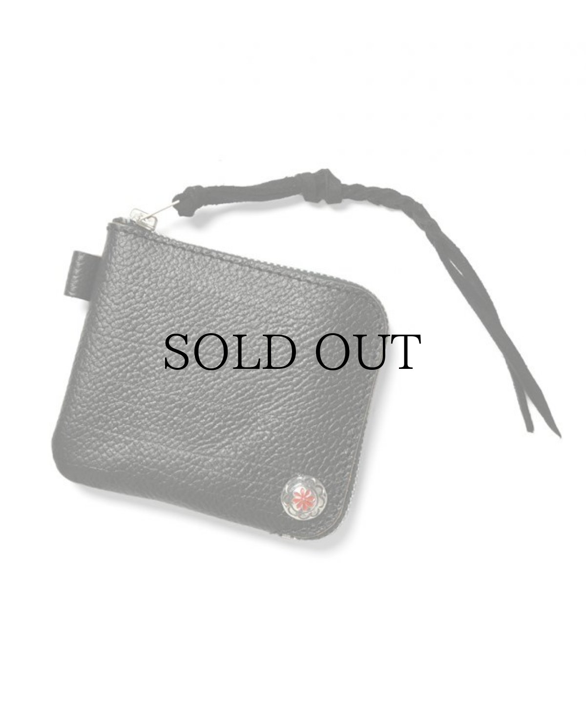 画像2: LARRY SMITH(ラリースミス) / EMBOSSED L ZIPPER SHORT WALLET (2)